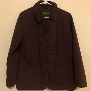 Eddie Bauer Quilted Button Down Jacket